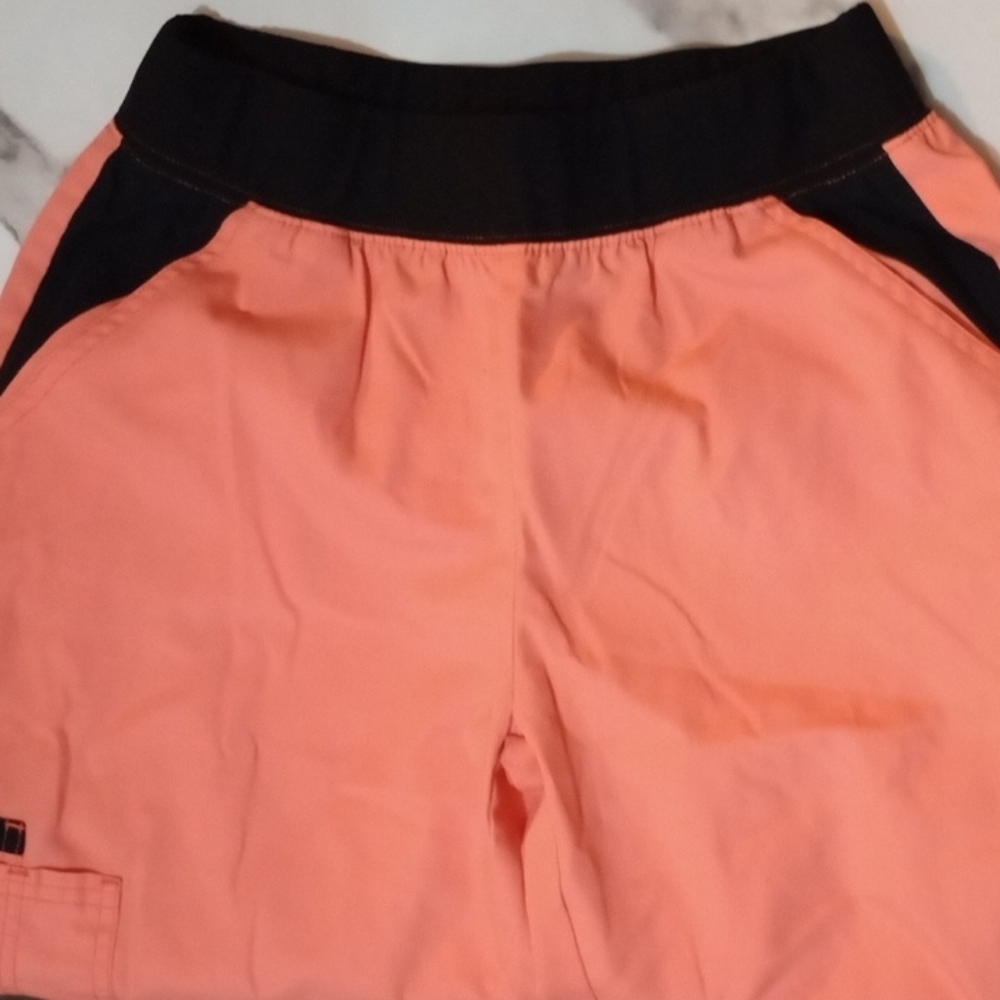 Cherokee Women's Peach and Black Pants